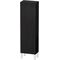 Duravit Halbhochschrank L-CUBE 400x243x1320mm A rechts eiche schwarz