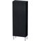 Duravit Halbhochschrank L-CUBE 500x243x1320mm A rechts eiche schwarz