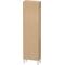Duravit Hochschrank L-CUBE 500x243x1760mm A links eiche natur