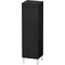 Duravit Halbhochschrank L-CUBE 400x363x1320mm A rechts eiche schwarz