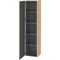 Duravit Hochschrank L-CUBE 400x363x1760mm A links eiche natur