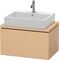 Duravit Konsolenunterschrank L-CUBE 400x720x477mm eiche natur