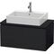 Duravit Konsolenunterschrank L-CUBE 400x820x477mm eiche schwarz