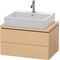 Duravit Konsolenunterschrank L-CUBE 400x720x477mm eiche natur