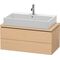 Duravit Konsolenunterschrank L-CUBE 400x920x477mm eiche natur