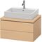Duravit Konsolenunterschrank L-CUBE 400x720x547mm eiche natur