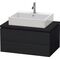 Duravit Konsolenunterschrank L-CUBE 400x820x547mm eiche schwarz
