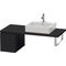Duravit Konsolenunterschrank L-CUBE 400x320x547mm eiche schwarz