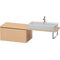 Duravit Konsolenunterschrank L-CUBE 400x820x547mm eiche natur