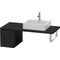 Duravit Konsolenunterschrank L-CUBE 400x320x547mm eiche schwarz