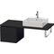 Duravit Konsolenunterschrank L-CUBE 400x420x547mm eiche schwarz