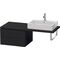 Duravit Konsolenunterschrank L-CUBE 400x620x547mm eiche schwarz