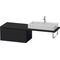 Duravit Konsolenunterschrank L-CUBE 400x820x547mm eiche schwarz