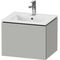 Duravit WTU Compact L-CUBE 400x520x421mm, 1 Auszug betongrau matt