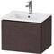 Duravit WTU Compact L-CUBE 400x520x421mm 1 Az Ei dunkel gebürstet