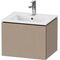 Duravit WTU Compact L-CUBE 400x520x421mm, 1 Auszug leinen