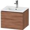 Duravit WTU Compact L-CUBE 400x520x421mm, 1 Auszug nussbaum natur