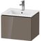 Duravit WTU Compact L-CUBE 400x520x421mm 1 Az fla grey hochglanz