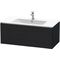 Duravit Waschtischunterbau L-CUBE 1020x481x400mm eiche schwarz