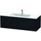 Duravit Waschtischunterbau L-CUBE 1220x481x400mm eiche schwarz