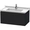 Duravit Waschtischunterbau L-CUBE 469x820x408mm eiche schwarz