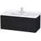 Duravit Waschtischunterbau L-CUBE 469x1020x408mm eiche schwarz