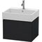 Duravit Waschtischunterbau L-CUBE 394x584x459mm eiche schwarz