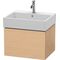 Duravit Waschtischunterbau L-CUBE 394x584x459mm eiche natur