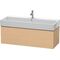 Duravit Waschtischunterbau L-CUBE 394x1184x459mm eiche natur