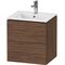 Duravit WTU Compact L-CUBE 550x520x421mm 2 Schubk nussbaum dunkel