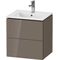 Duravit WTU Compact L-CUBE 550x520x421mm 2 Schubk fla gr hochglanz
