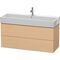 Duravit Waschtischunterbau L-CUBE 544x1184x459mm eiche natur