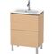 Duravit WTU Compact L-CUBE 704x620x391mm eiche natur
