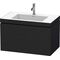 Duravit Waschtischunterbau L-CUBE m WT Vero Air 500x800x480mm 1 HL Ei sw