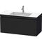 Duravit Waschtischunterbau L-CUBE m WT Vero Air 500x1000x480mm 1 HL Ei sw