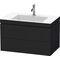 Duravit Waschtischunterbau L-CUBE m WT Vero Air 500x800x480mm 1 HL Ei sw