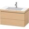 Duravit Waschtischunterbau L-CUBE m WT Vero Air 500x800x480mm 1 HL Ei na