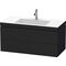 Duravit Waschtischunterbau L-CUBE m WT Vero Air 500x1000x480mm 1 HL Ei sw
