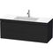 Duravit Waschtischunterbau L-CUBE m WT Vero Air 500x1200x480mm 1 HL Ei sw