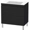 Duravit Waschtischunterbau L-CUBE m WT Vero Air 698x800x480mm o HL Ei sw