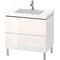 Duravit Waschtischunterbau L-CUBE m WT Vero Air 698x800x480mm o HL Ei na
