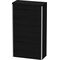 Duravit Halbhochschrank XSQUARE 880x500x236mm Türansch li eiche schwarz