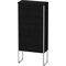 Duravit Halbhochschrank XSQUARE 1121x500x236mm Türansch li eiche schwarz