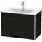 Duravit Waschtischunterbau XSQUARE 560x810x478mm eiche schwarz