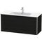 Duravit Waschtischunterbau XSQUARE 560x1210x478mm eiche schwarz