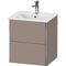 Duravit WTU COMPACT XSQUARE 560x510x418mm basalt matt