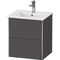 Duravit WTU COMPACT XSQUARE 560x510x418mm graphit matt