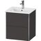 Duravit WTU COMPACT XSQUARE 560x510x418mm graphit supermatt