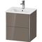 Duravit WTU COMPACT XSQUARE 560x510x418mm flannel grey hochglanz