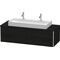 Duravit Waschtischunterbau XSQUARE 400x1400x548mm eiche schwarz